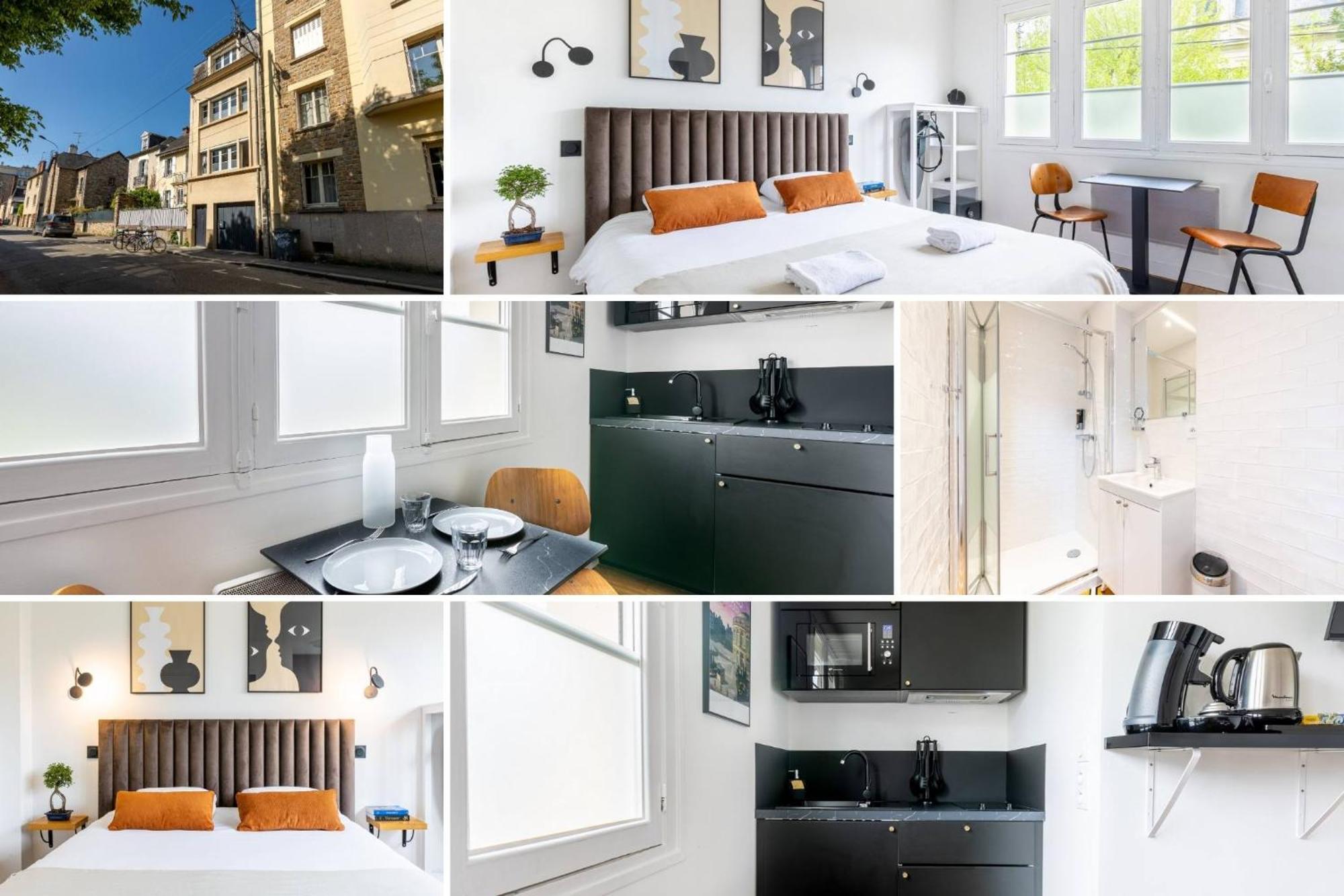 Lik Apparts Thabor Rennes Buitenkant foto